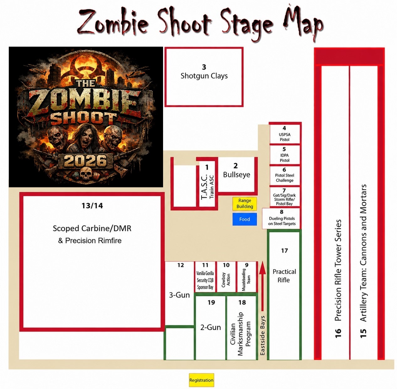 2025 Stage Map